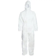 डिस्पोजेबल सफेद चौग़ा